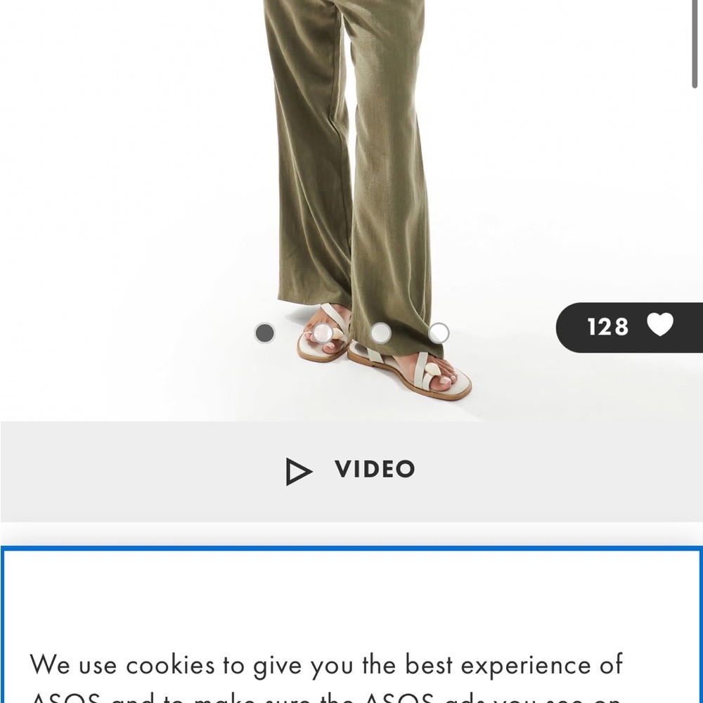 ASOS Petite linen pants